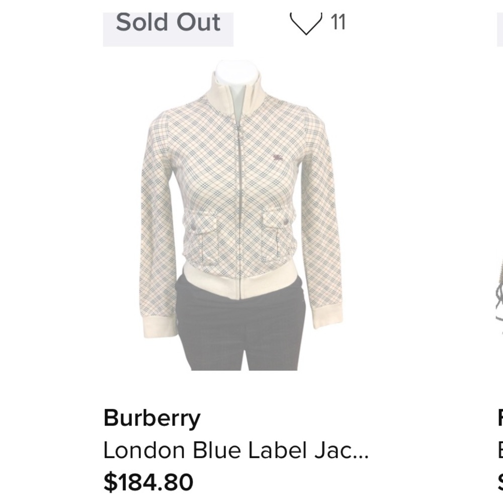 This item is sold on Tradesy London Blue Label Soft Plaid Sweater